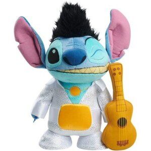 Disney Lilo & Stitch Elvis 14-Inch Plush Toy With Box